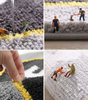 New Flocked Floor Mat - Door Mat, Living Room, Bathroom Non-Slip Mat, Bathroom Entrance Mat, Home Bedroom Rug