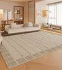 Solid Color Rug; Stain-Resistant Machine Washable; Luxury Carpet for Living Room & Bedroom