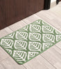 Minimalist Polypropylene Jacquard Entryway Mat - Non-slip Bathroom Rug, Doormat for Foyer Dirt Trapping - Home Use Carpet