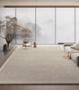 Solid Color Rug; Stain-Resistant Machine Washable; Luxury Carpet for Living Room & Bedroom