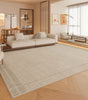 Solid Color Rug; Stain-Resistant Machine Washable; Luxury Carpet for Living Room & Bedroom