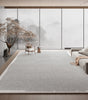 Solid Color Rug; Stain-Resistant Machine Washable; Luxury Carpet for Living Room & Bedroom
