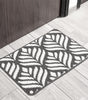 Minimalist Polypropylene Jacquard Entryway Mat - Non-slip Bathroom Rug, Doormat for Foyer Dirt Trapping - Home Use Carpet