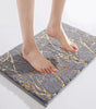 New Marble Pattern Entryway Mat - Non-slip Bathroom Rug, Modern Luxury Mat for Bathroom - Home Use