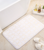 Modern Minimalist Sponge Gold Foil Entryway Mat - Absorbent Non-slip Bathroom Mat for Home Use