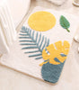 Modern Minimalist Flocked Rug - Non-slip Mat for Living Room, Entryway, Bathroom, Kitchen - Home Use