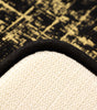 Starry Sky Pattern Sponge Gold Foil Entryway Mat - Non-slip Absorbent Rug for Bathroom, Kitchen - Home Use