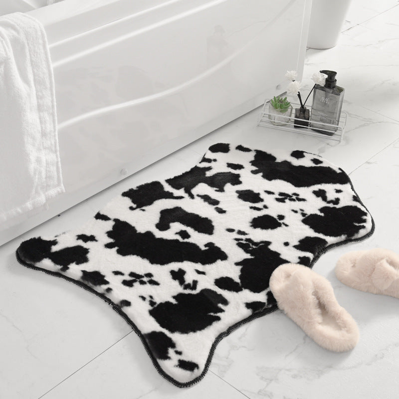 Animal & Marble Print Non - Slip Rugs for Bathroom, Entryway & Kitchen