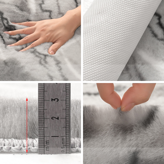 Animal & Marble Print Non - Slip Rugs for Bathroom, Entryway & Kitchen