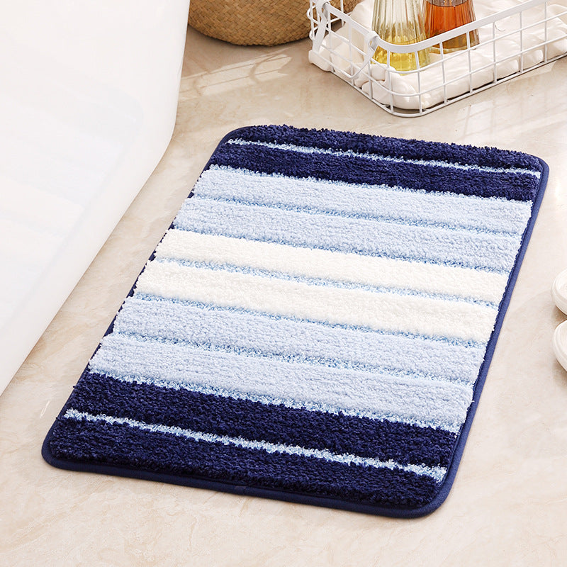 Minimalist Modern Entryway Rug - Non-slip Bathroom Mat, Absorbent Bathroom Floor Mat for Living Room, Kitchen - Home Use