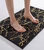 New Marble Pattern Entryway Mat - Non-slip Bathroom Rug, Modern Luxury Mat for Bathroom - Home Use