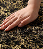 Modern Minimalist Sponge Gold Foil Entryway Mat - Absorbent Non-slip Bathroom Mat for Home Use