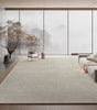 Solid Color Rug; Stain-Resistant Machine Washable; Luxury Carpet for Living Room & Bedroom