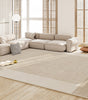 Solid Color Rug; Stain-Resistant Machine Washable; Luxury Carpet for Living Room & Bedroom